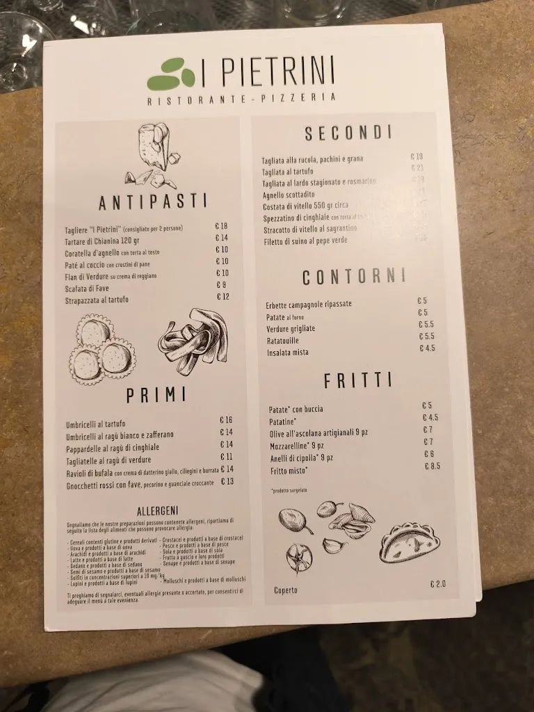 Menu_Agriturismo I Pietrini Ristorante Pizzeria_Valfabbrica_image_1