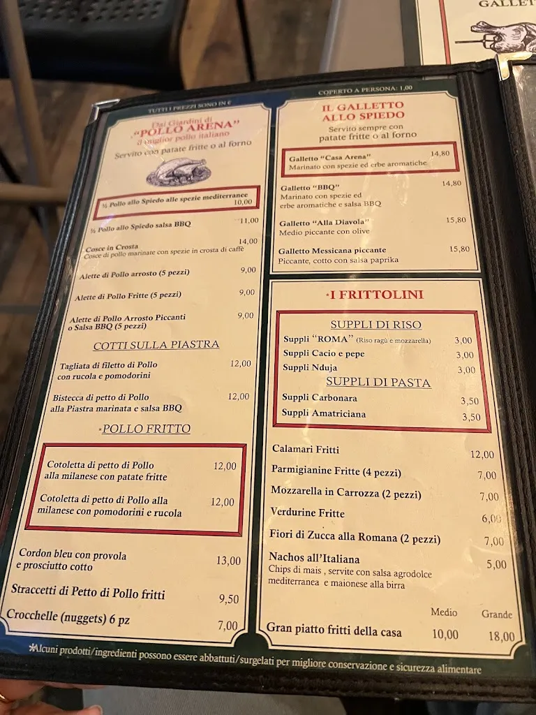 Menu_VOLPE PASINI BISTRO ITALIANO 