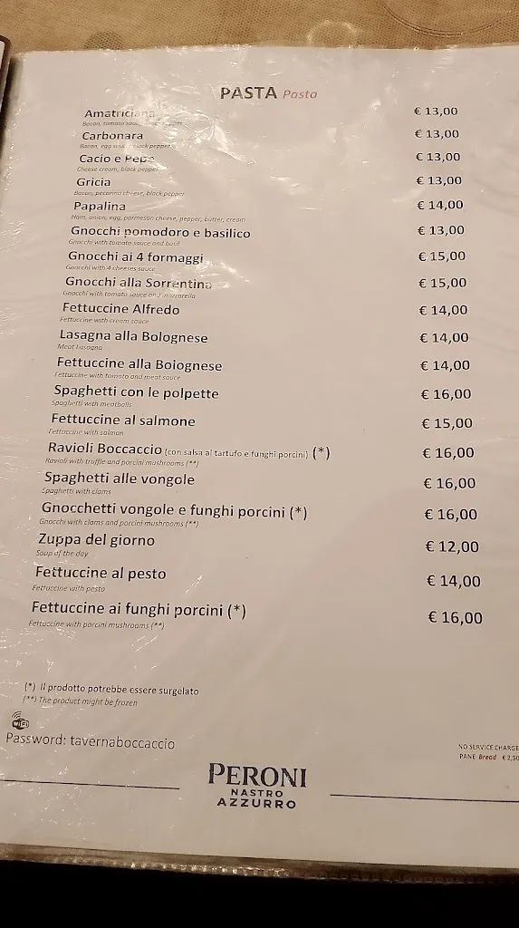 Menu_Taverna Boccaccio_Trevi_image_1
