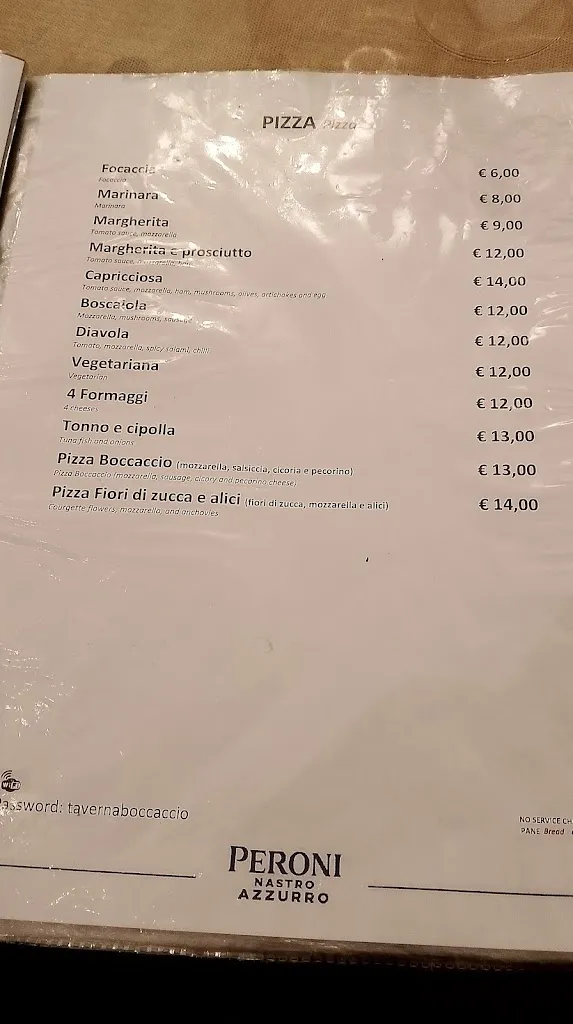 Menu_Taverna Boccaccio_Trevi_image_4