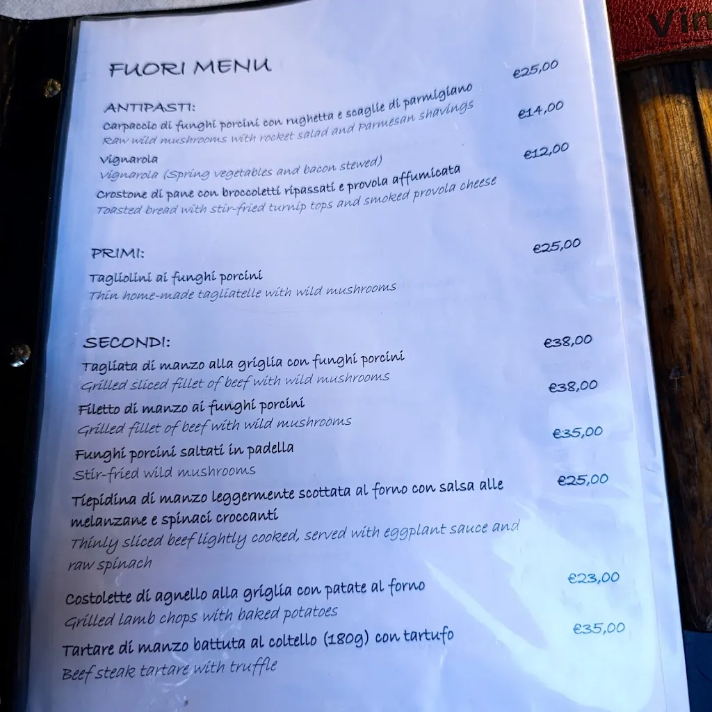 Menu_Il Chianti Osteria Toscana dal 1960_Trevi_image_4