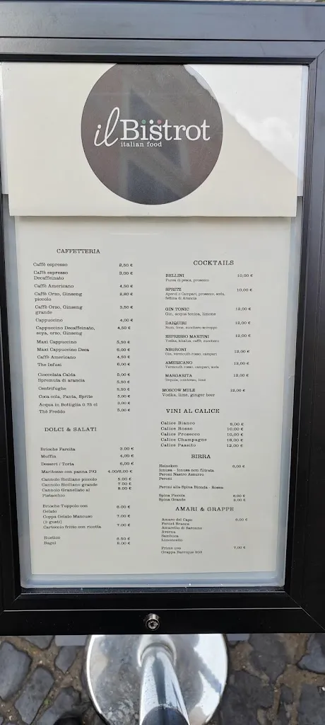 Menu_Il Bistrot - Roma Trevi_Trevi_image_1