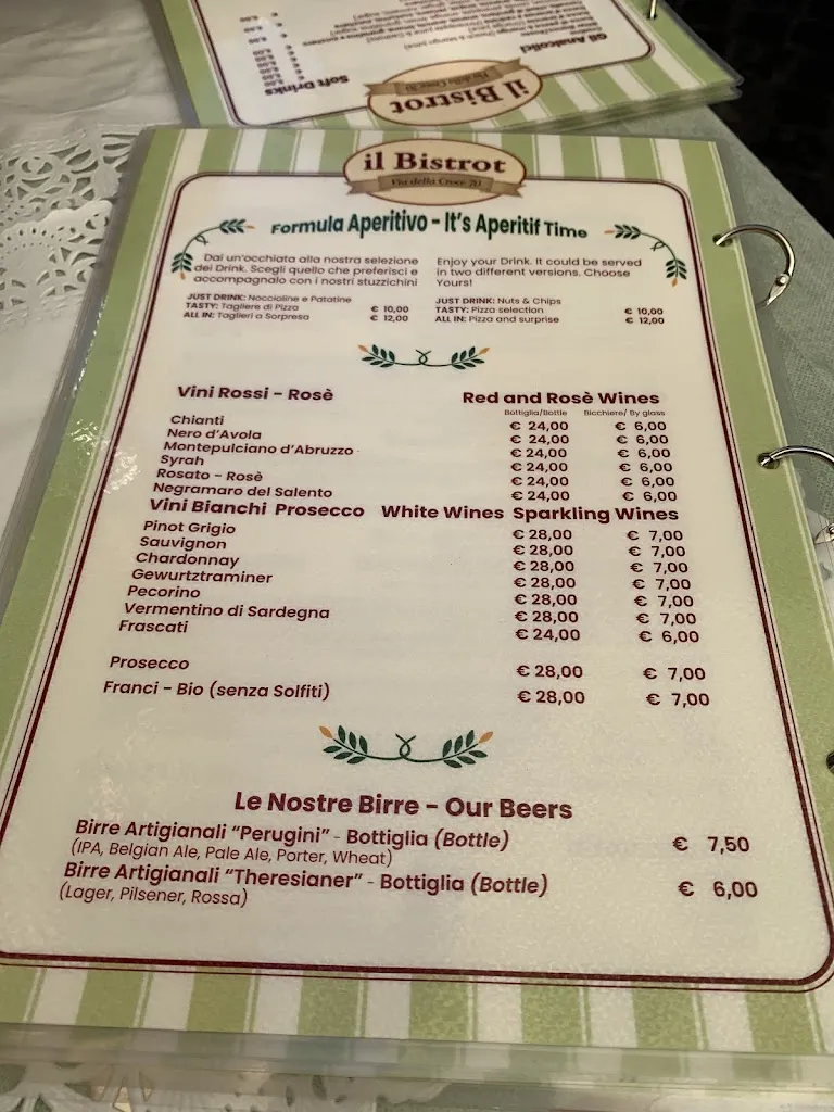 Menu_Il Bistrot - Roma Trevi_Trevi_image_4