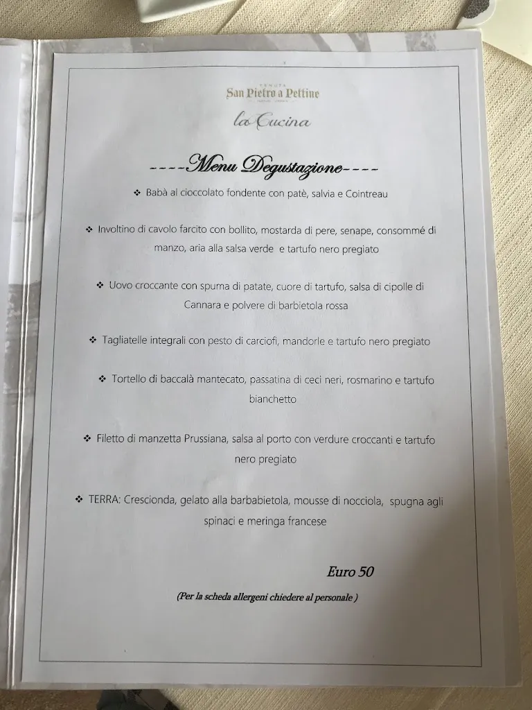 Menu_La Cucina di San Pietro a Pettine_Trevi_image_4