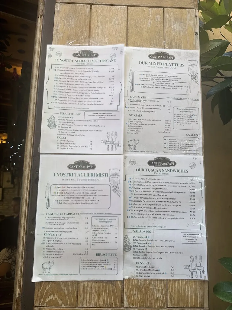 Menu_Prosciutteria Cantina dei Papi - Trevi_Trevi_image_4