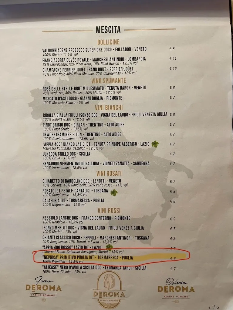 Menu_DEROMA - Farine Romane_Trevi_image_4