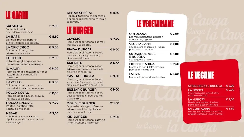 Menu_La Caveja Piadineria Agordo_Agordo_image_2