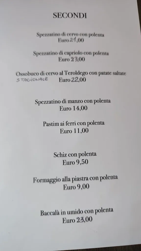 Menu_Carla's Bar Restaurant_Agordo_image_1