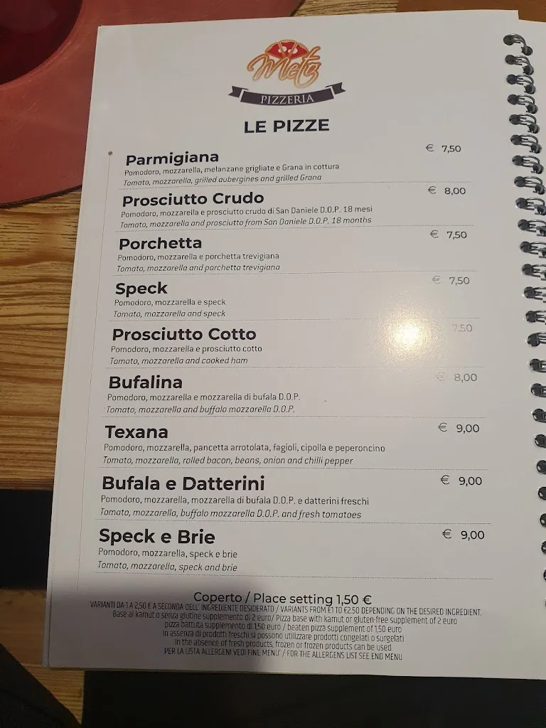 Menu_Pizzeria Da Meto_Agordo_image_1