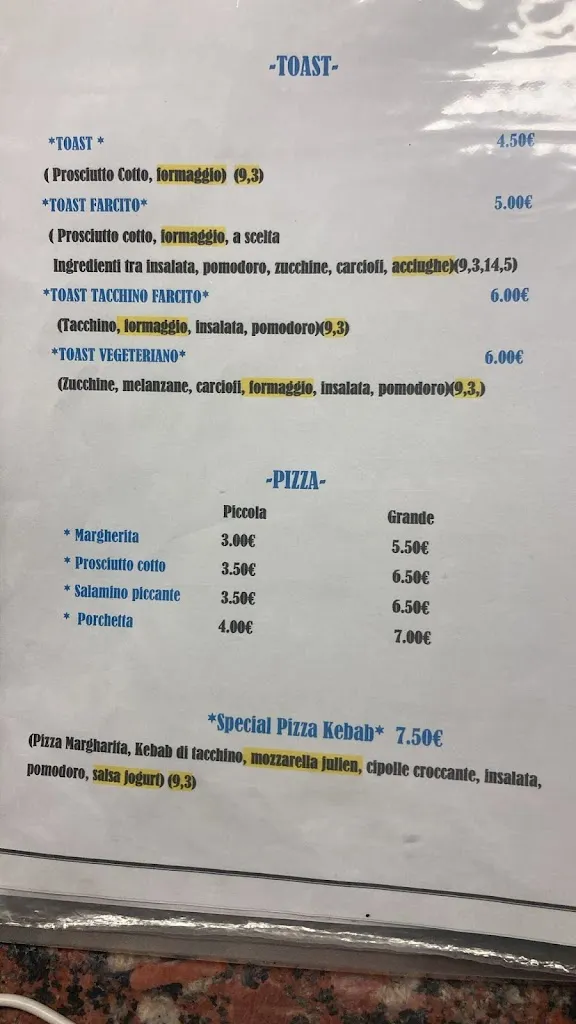 Menu_Bar La Tana Delle Birbe_Agordo_image_3