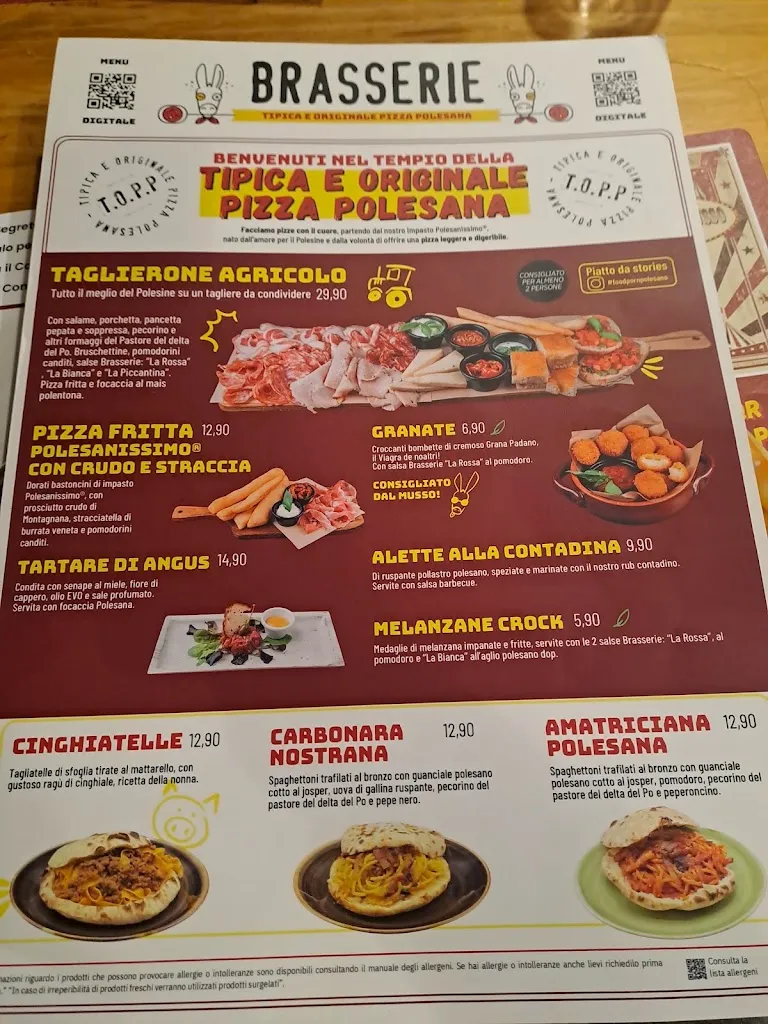 Menu_Brasserie Tipica e Originale Pizza Polesana_Adria_immagine_4
