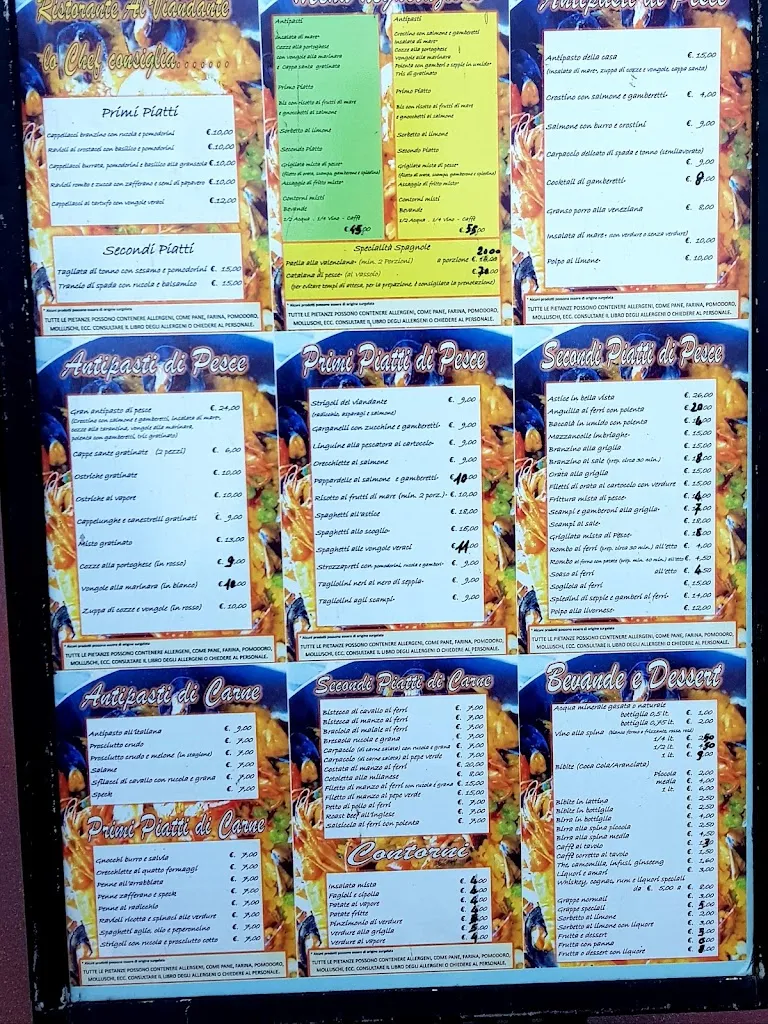 Menu_Ristorante Al Viandante Di Ceccarello Eleonora_Adria_image_1