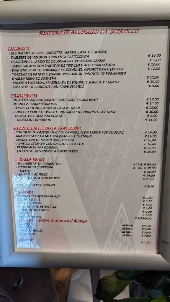 Menu_Ristorante Alloggio Cà Scirocco_Adria_image_1