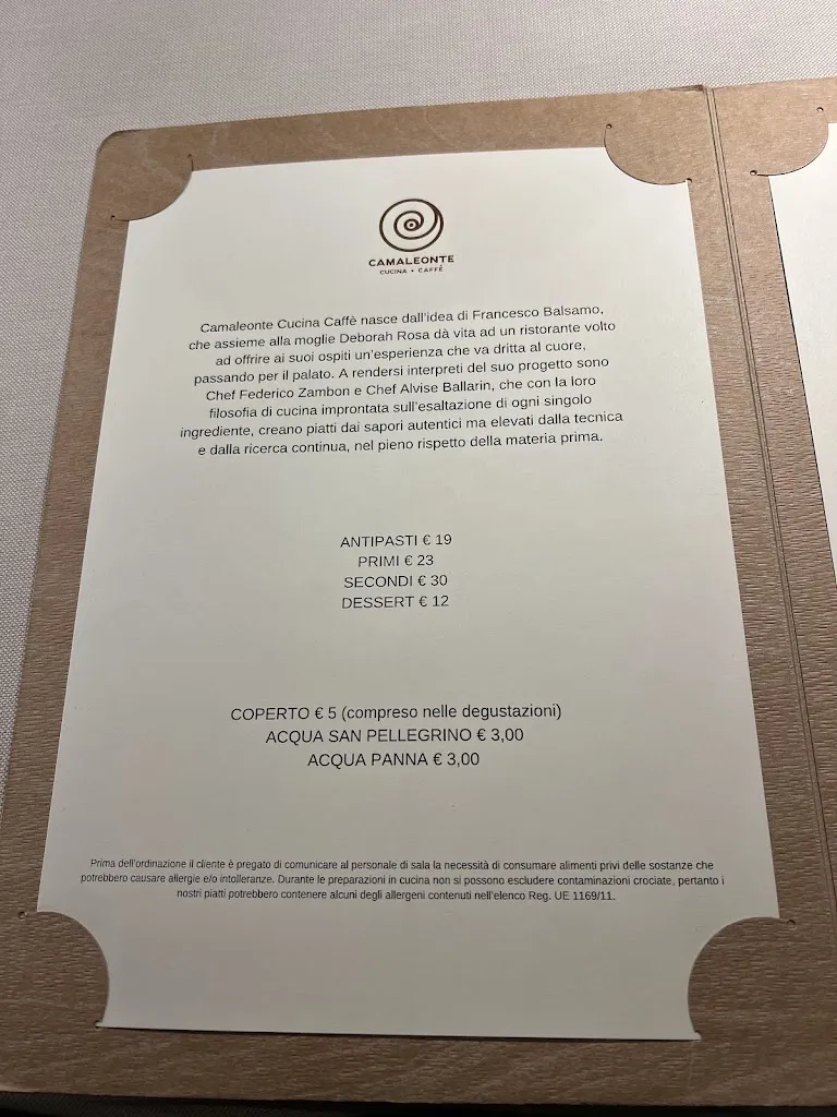 Menu_Camaleonte Cucina - Caffè_Alonte_image_1