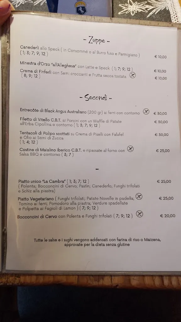 Menu_Ristorante La Cambra_Alleghe_image_2