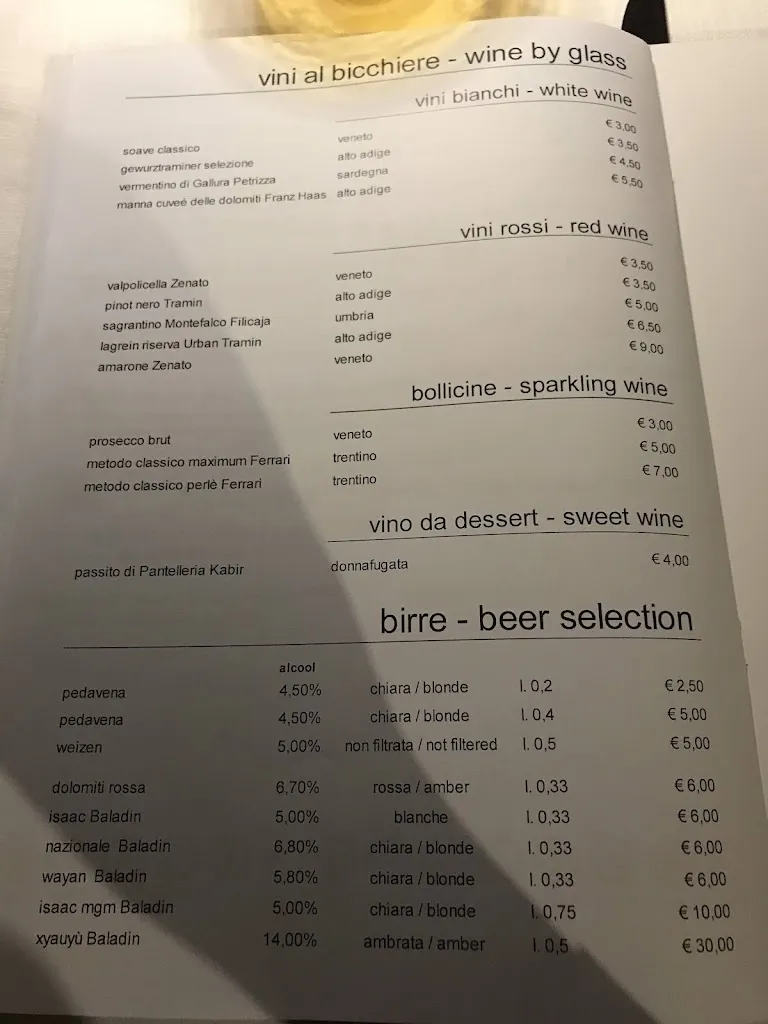 Menu_Lavoi ristorante sul lago_Alleghe_image_2