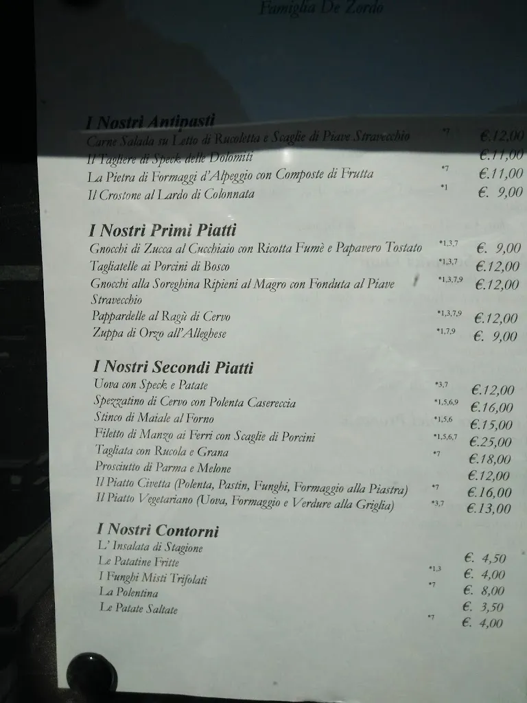 Menu_Grande Baita Civetta_Alleghe_image_4