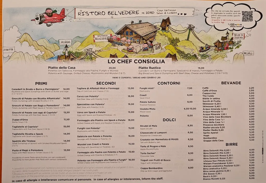 Menu_Ristoro Belvedere - Cima Fertazza_Alleghe_image_1