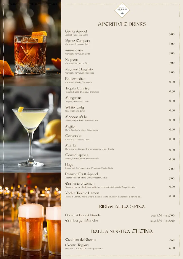Menu_Da Vinci Bistrot_Abano Terme_image_2
