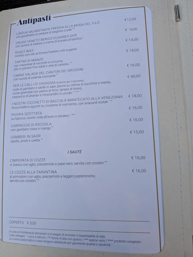 Menu_Osteria Ristorante Al Filò_Abano Terme_image_1