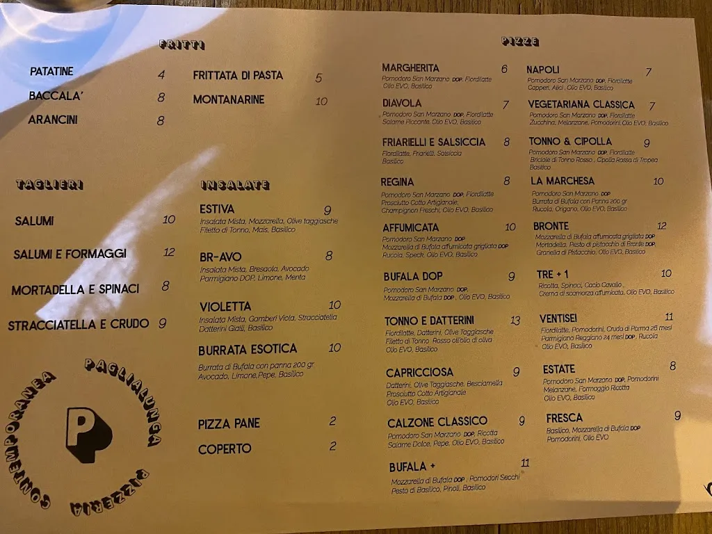 Menu_Paglialunga Pizzeria_Nardò_image_1
