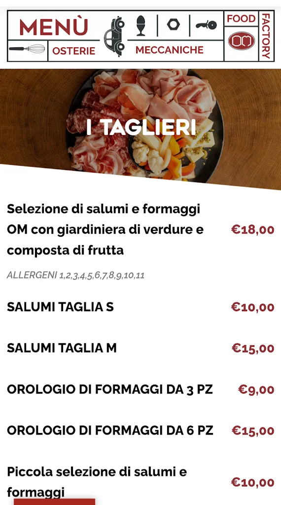 Menu_Osterie Meccaniche Ristorante Pizzeria_Abano Terme_image_3