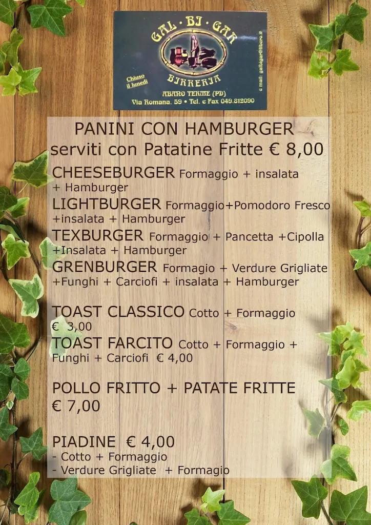 Menu_Gal Bi Gar_Abano Terme_image_1