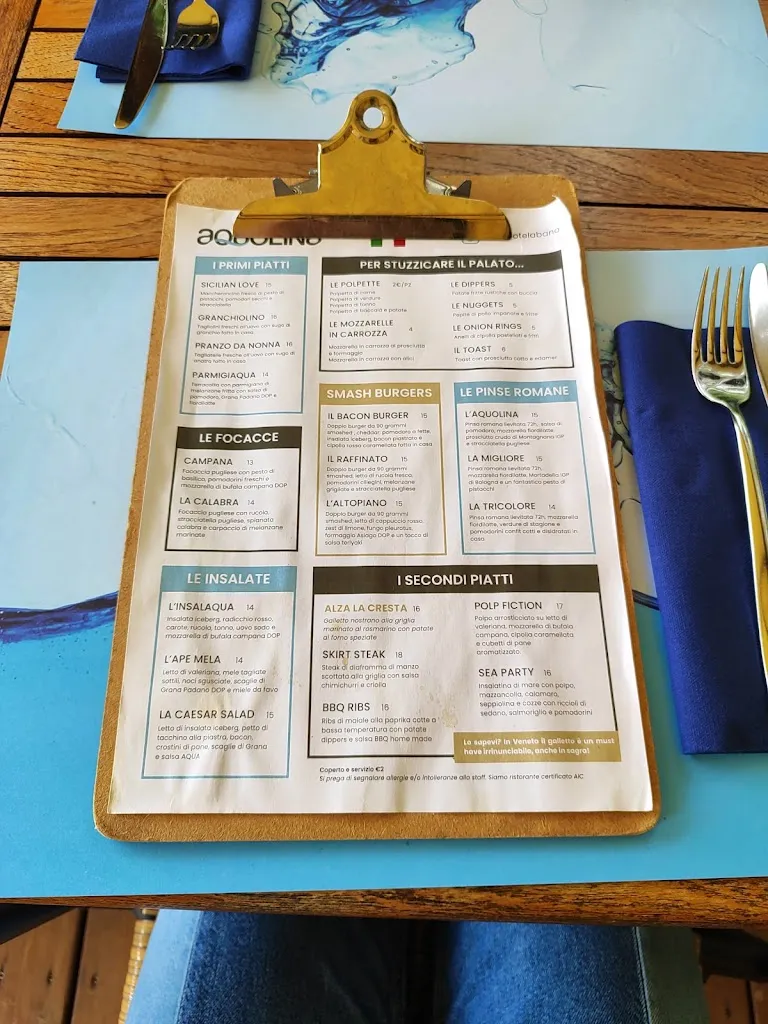 Menu_Ristorante Aquolina by AQUA_Abano Terme_image_1