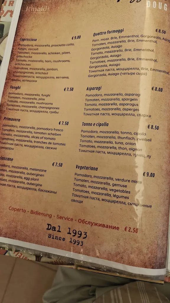 Menu_Pizzeria Bar Doug_Abano Terme_immagine_1