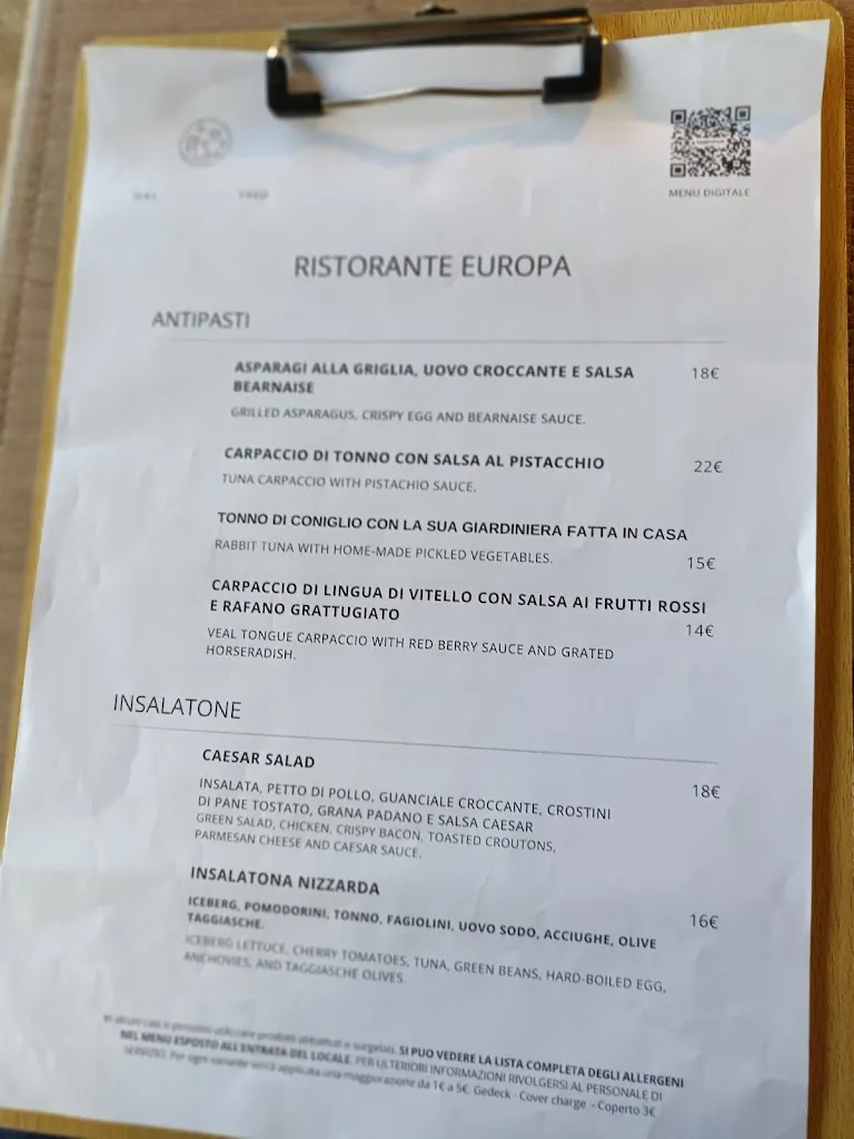 Menu_Europa 1960_Abano Terme_image_3