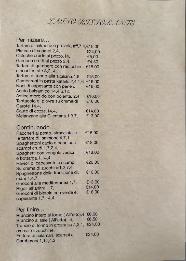 Menu_Laino Ristorante_Arcugnano-Torri_immagine_2