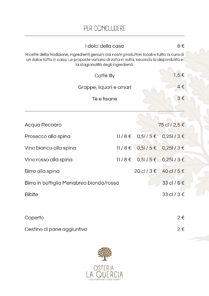 Menu_Osteria La Quercia_Arcugnano-Torri_image_4