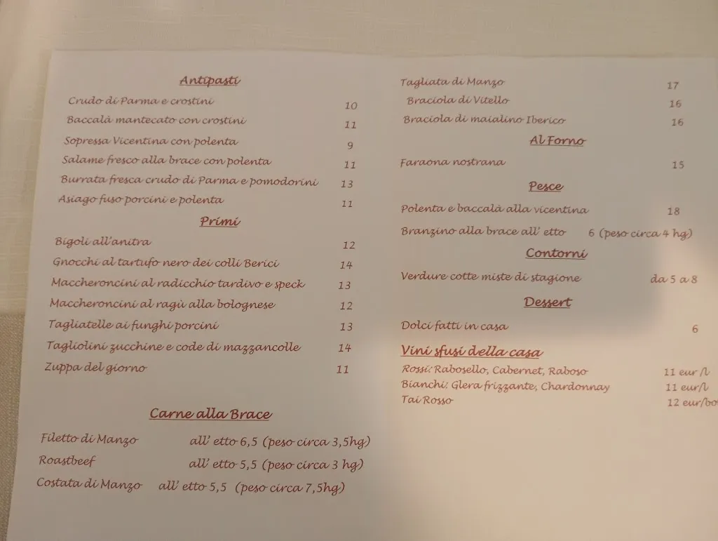 Menu_Trattoria Da Berno_Altavilla Vicentina_image_1