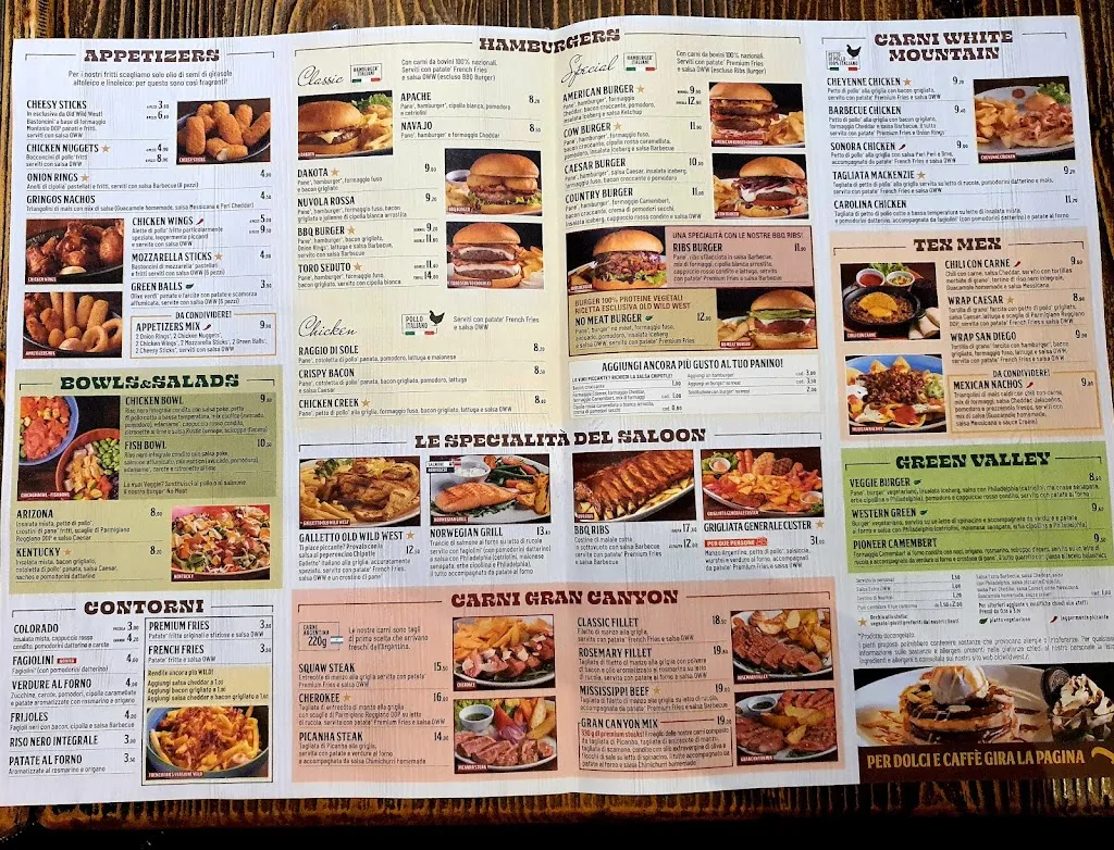 Menu_Old Wild West_Altavilla Vicentina_image_4