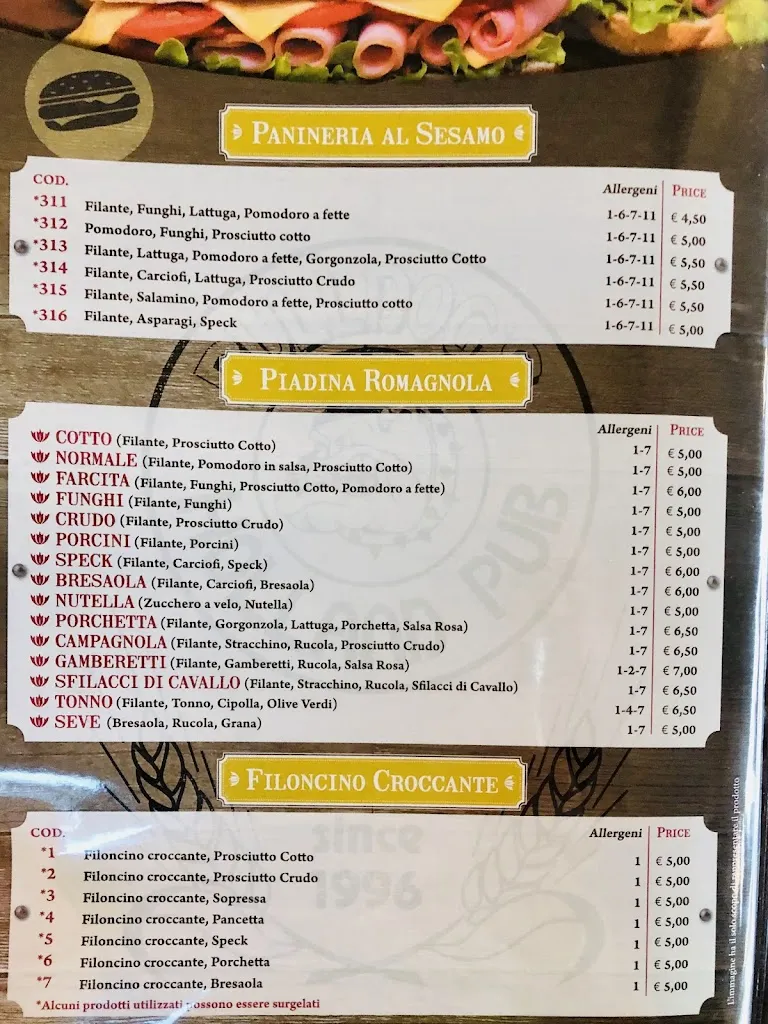 Menu_Bulldog's Holland Pub. Birreria e Hamburgheria Vicentina_Altavilla Vicentina_image_2