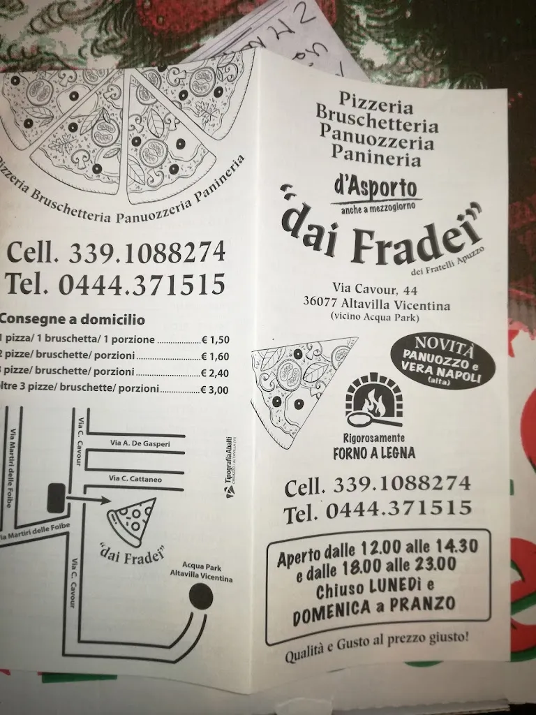 Menu_Pizzeria Dai Fradei_Altavilla Vicentina_immagine_4