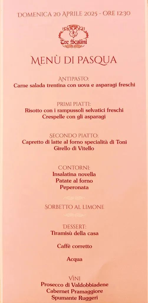 Menu_Trattoria Tre Scalini_Altavilla Vicentina_image_1