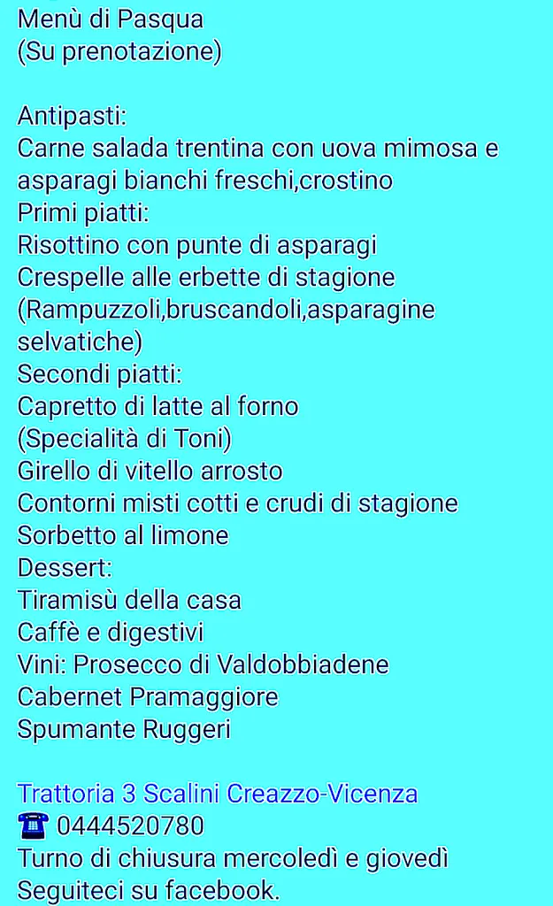 Menu_Trattoria Tre Scalini_Altavilla Vicentina_image_2