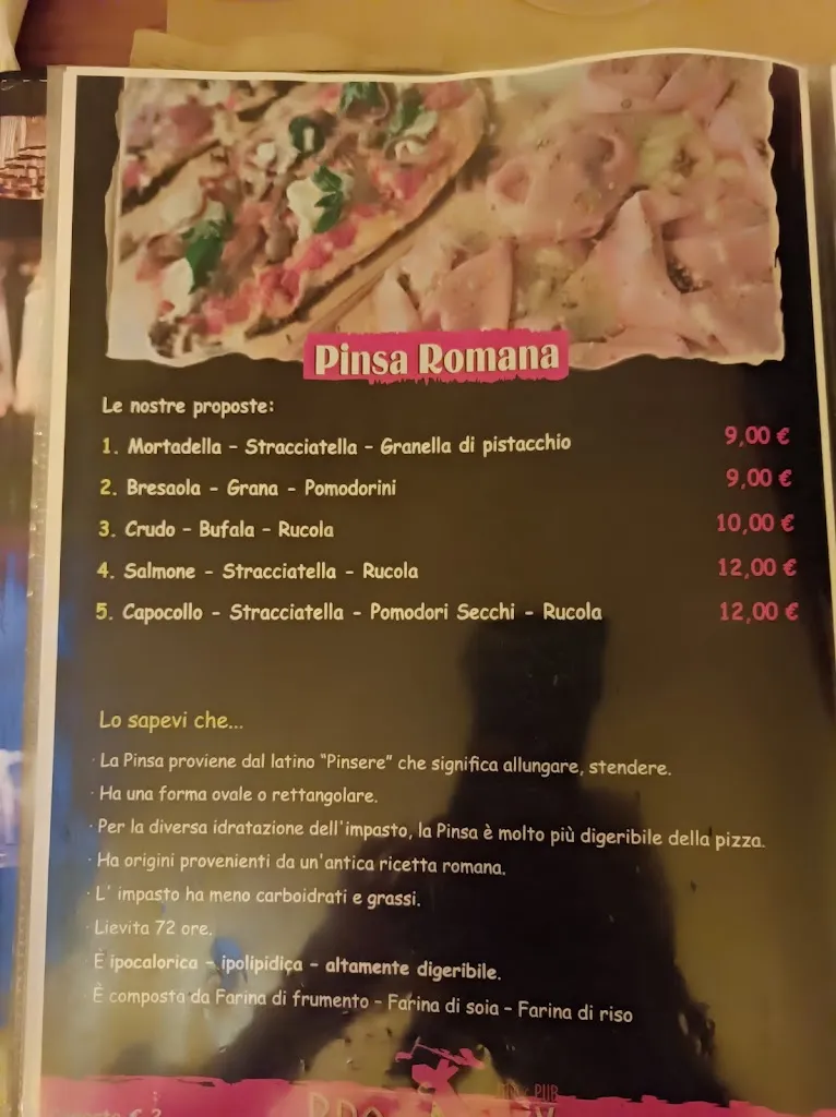 Menu_Broadway Music Pub_Orta Nova_image_3