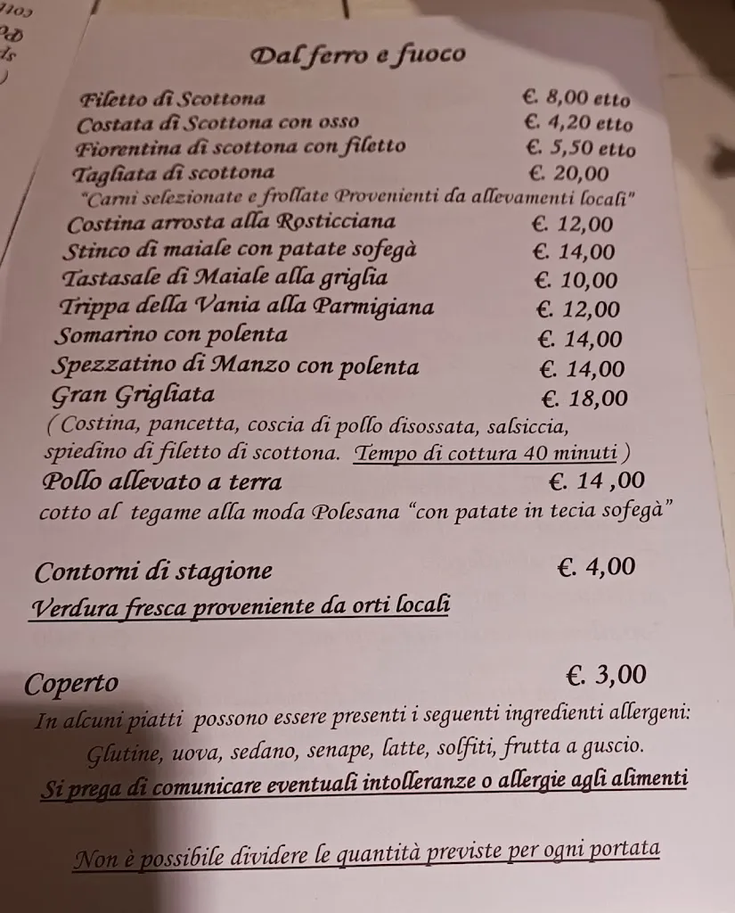 Menu_Ristorante Vineria Le Carni_Arquà Polesine_image_1