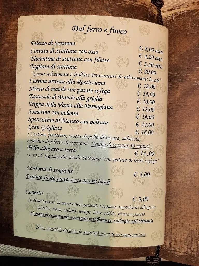 Menu_Ristorante Vineria Le Carni_Arquà Polesine_image_2