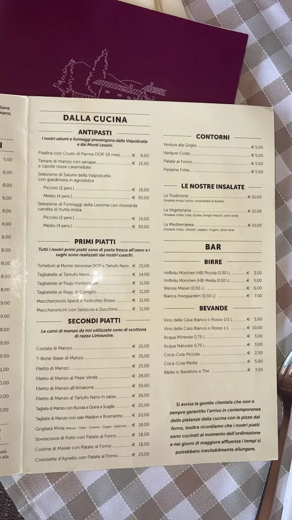 Menu_Antica Pizzeria Trattoria da Gigi_Arbizzano-Santa Maria_image_1