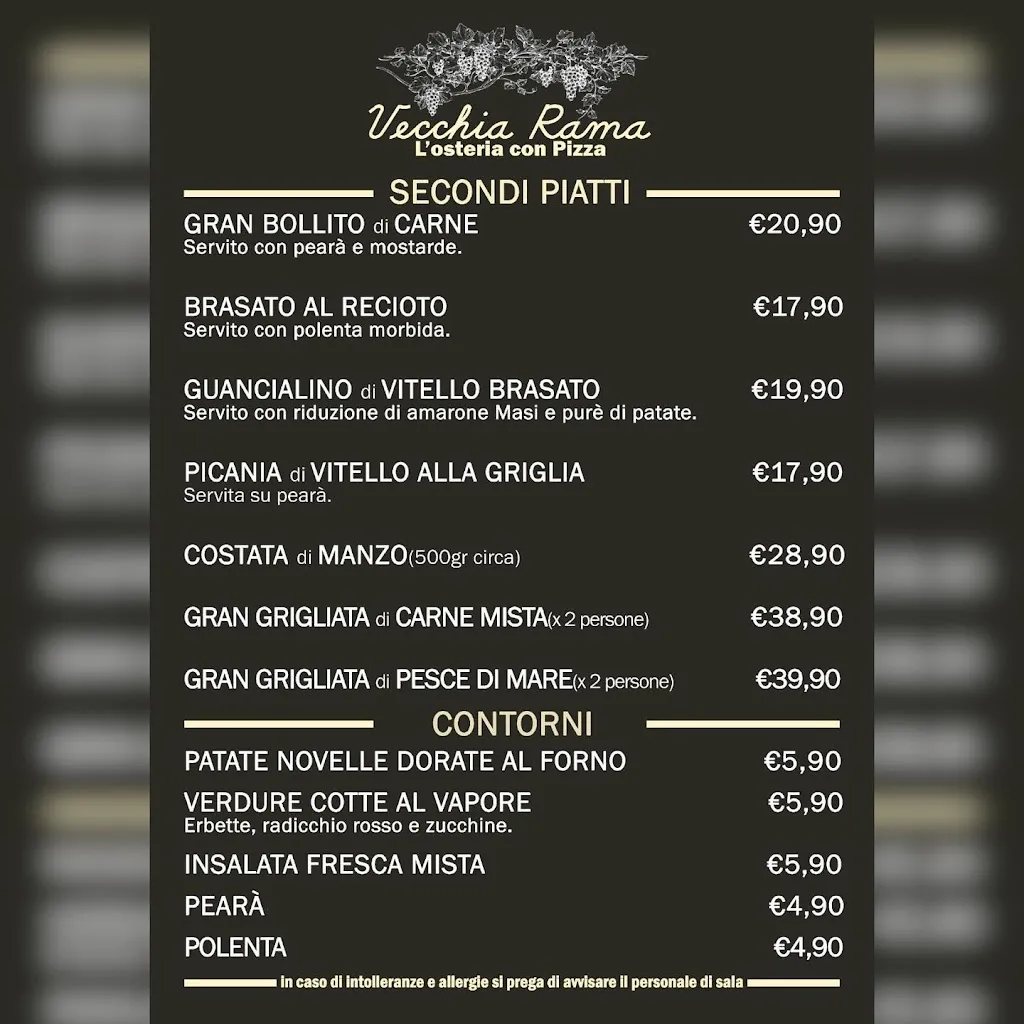 Menu_Osteria Pizzeria La Vecchia Rama_Arbizzano-Santa Maria_image_1