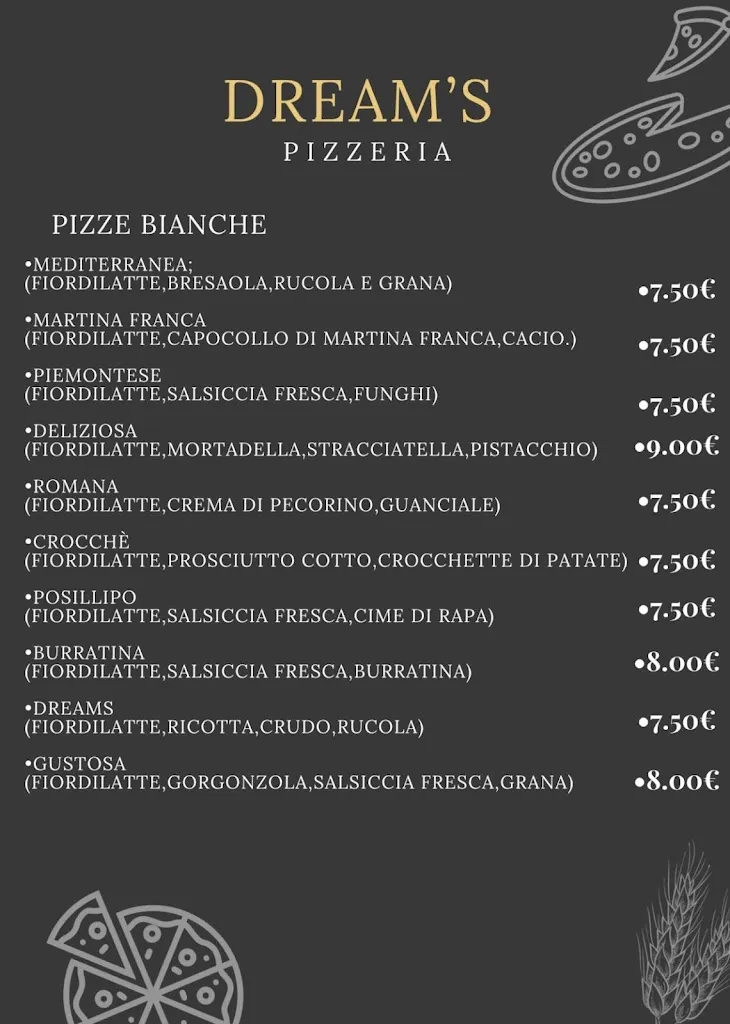 Menu_Dream's_Orta Nova_image_3