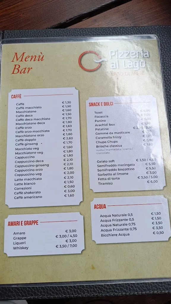 Menu_Pizzeria al lago Arsiè_Arsiè_image_2