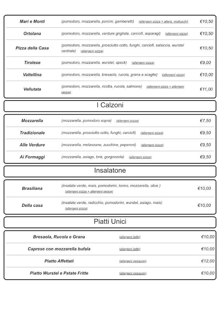 Menu_Nuova Pizzeria Centrale_Arsiè_image_1