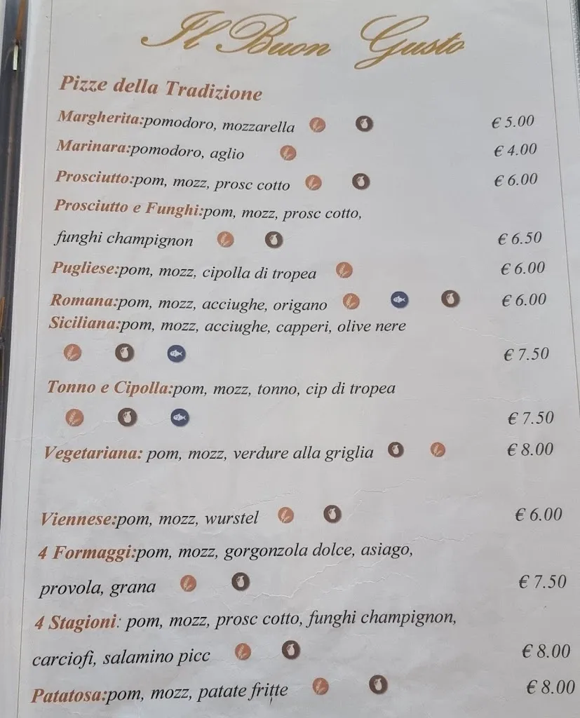Menu_Il Buon Gusto - Ristorante Pizzeria_Arzergrande_image_2