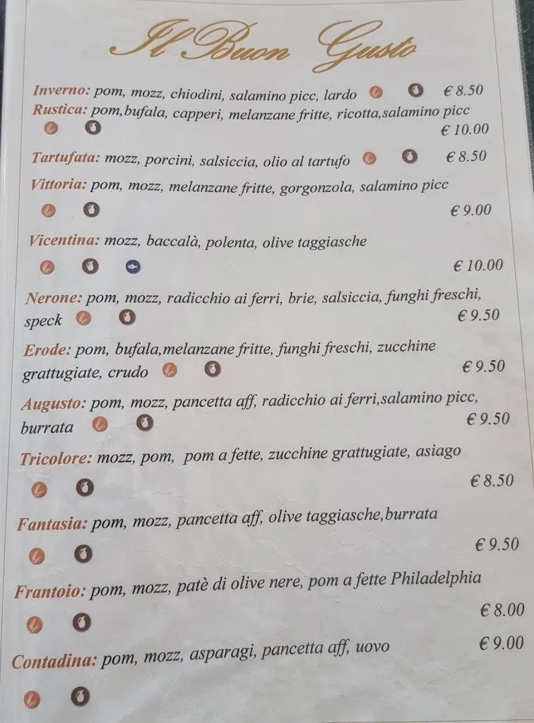 Menu_Il Buon Gusto - Ristorante Pizzeria_Arzergrande_image_3