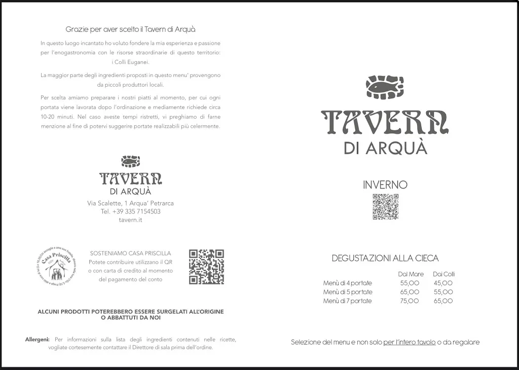 Menu_Ristorante Tavern di Arquà_Arquà Petrarca_image_4