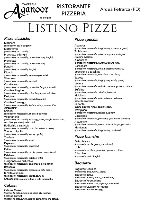 Menu_Taverna Aganoor da Luigino_Arquà Petrarca_image_1